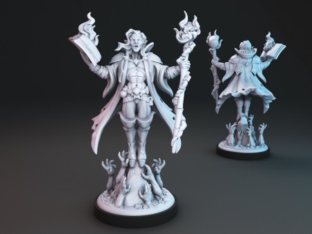 Vampire witcher miniature