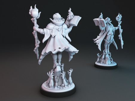 Vampire witcher miniature