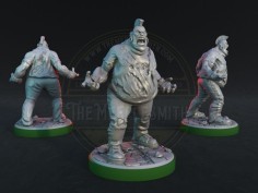 Miniatura de Zombi Gordinflón Punk