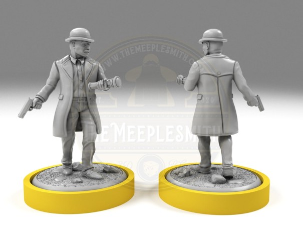 Pack of sidekicks miniatures for Unmatched Cobble & Fog