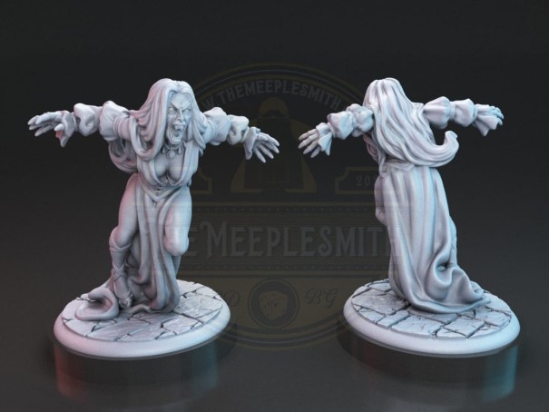 Pack of sidekicks miniatures for Unmatched Cobble & Fog