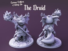 Criaturas Curiosas de la Isla de los Caprichos. Miniatura "El Druida"