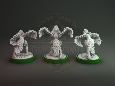 Pack of sidekicks miniatures for Unmatched Vol.1