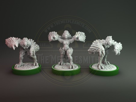 Pack of sidekicks miniatures for Unmatched Vol.1