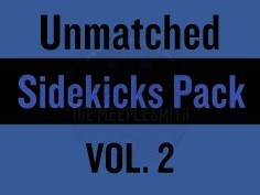 Pack de miniaturas de secundarios para Unmatched Vol. 2