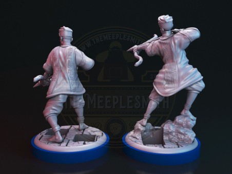 Pack of sidekicks miniatures for Unmatched Vol.2