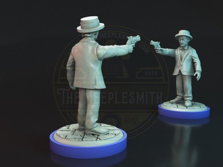 Pack of sidekicks miniatures for Unmatched Tales to Amaze