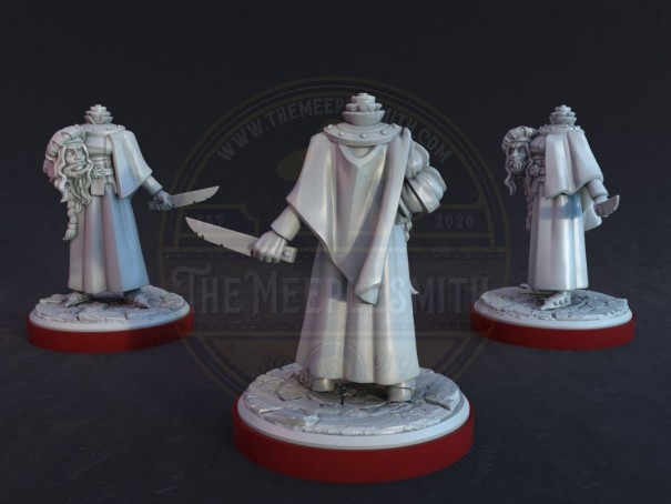Miniatura de no muerto decapitado