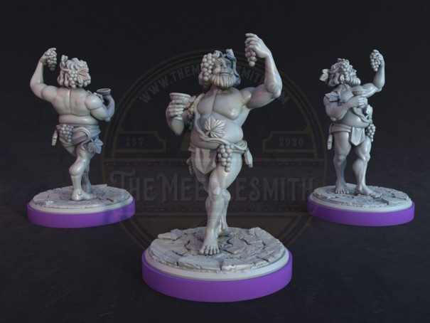 Bacchus miniature