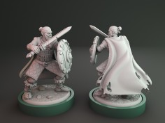 Unmatched sidekick Wiglaf miniature for Beowulf