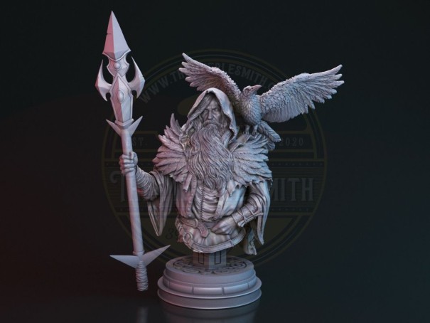 Gimnir the Ravenlord Bust