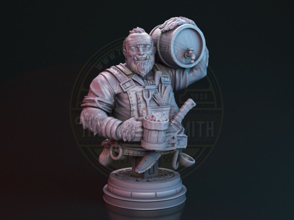 The Half-Yeti Inkeeper Bust