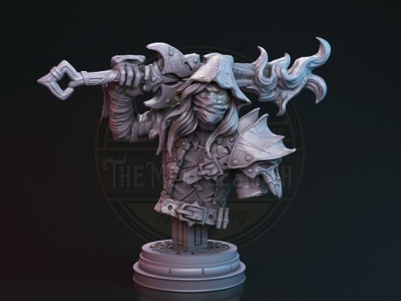 Sharian, Escultura de Cazadora de Brujas