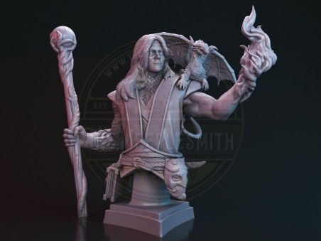 Tallandir, el Busto del Mago Elfo