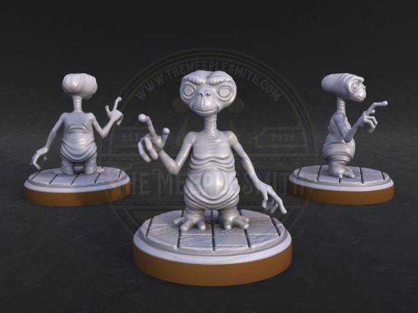 El set de miniaturas extraterrestres