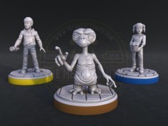 El set de miniaturas extraterrestres