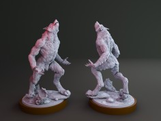 Miniatura de Hombre Lobo Aullador