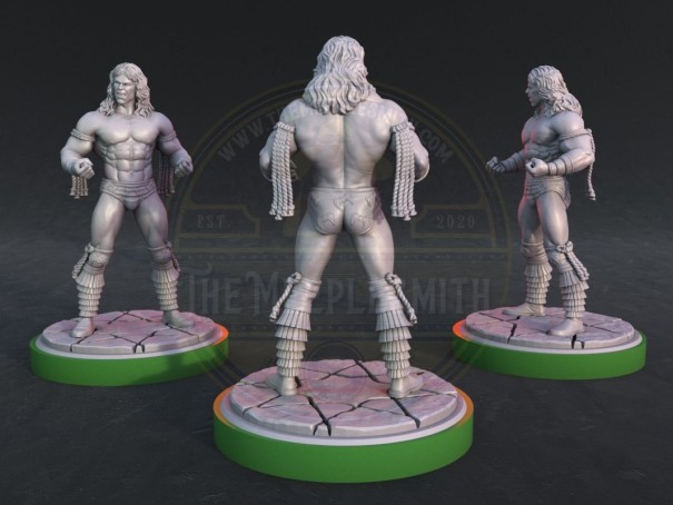 Ultimate Warrior WWF Miniature Miniature