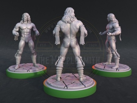 Ultimate Warrior WWE Miniature Miniature