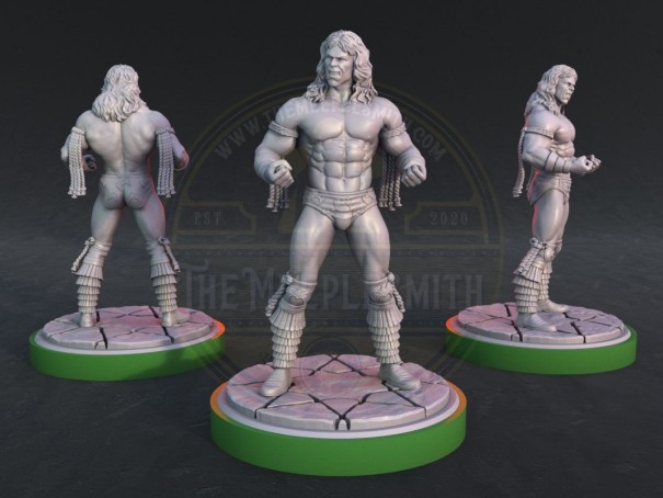 Ultimate Warrior WWE Miniature Miniature