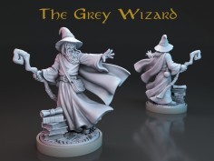 Miniatura del Mago Gris