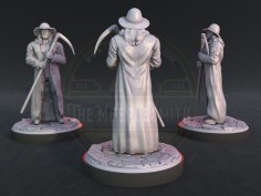 Undertaker with Scythe WWF Miniature 2