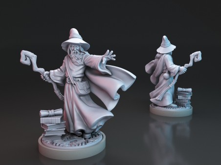 Miniatura del Mago Gris