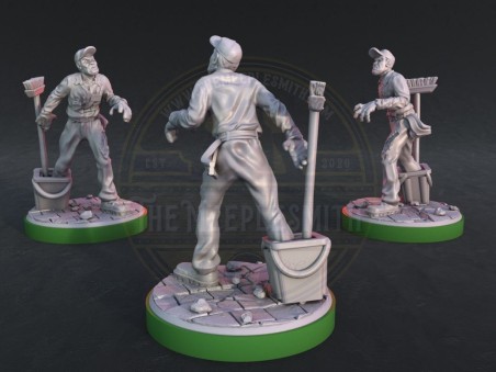 Zombie miniature V.4
