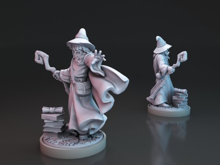 Miniatura del Mago Gris
