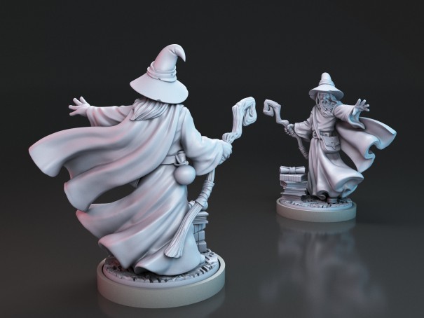 Miniatura del Mago Gris