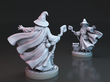 Miniatura del Mago Gris