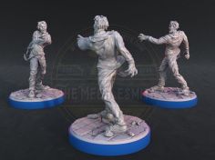 copy of Kron the Human Warrior miniature for RPG, Tabletop, boardgames, paint and display... 2