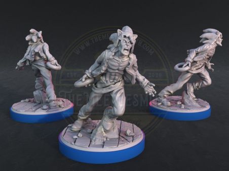 copy of Kron the Human Warrior miniature for RPG, Tabletop, boardgames, paint and display...