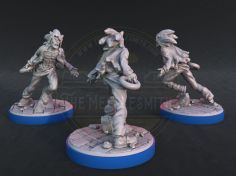 copy of Kron the Human Warrior miniature for RPG, Tabletop, boardgames, paint and display... 2