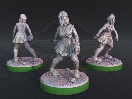 copy of Kron the Human Warrior miniature for RPG, Tabletop, boardgames, paint and display...