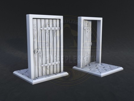 Hinged Doors for Board Game Terrain
