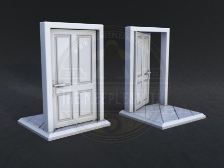 Hinged Doors for Board Game Terrain