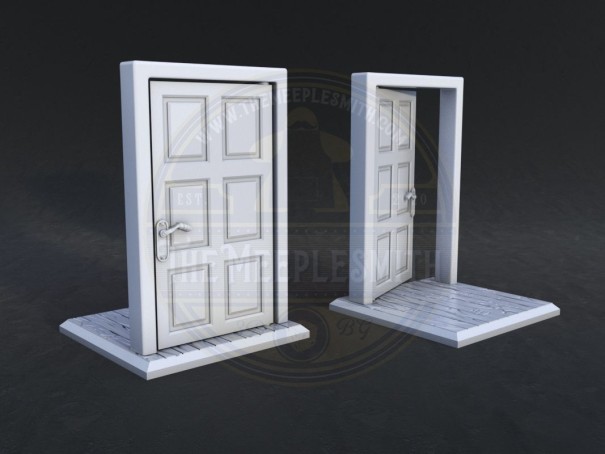 Puertas Plegables para Terreno de Juegos de Mesa