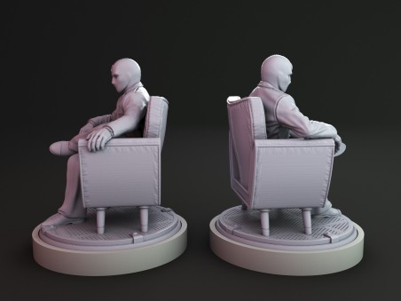 Tuxedo Moon miniature V2