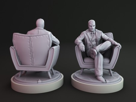 Tuxedo Moon miniature V2