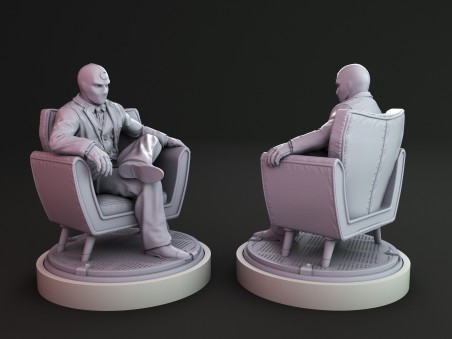 Tuxedo Moon miniature V2