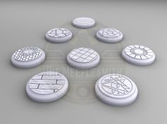 Unmatched Board Game bases 2