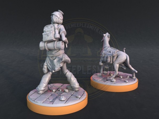 Shaggy and Scooby survivor miniatures (Pack of 2)