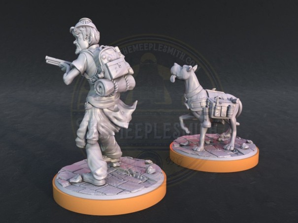 Shaggy and Scooby survivor miniatures (Pack of 2)