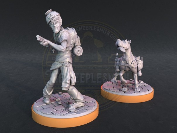 Shaggy and Scooby survivor miniatures (Pack of 2)