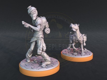 Miniaturas de Shaggy y Scooby (Pack de 2)