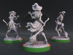 Miniatura de bruja malvada 2