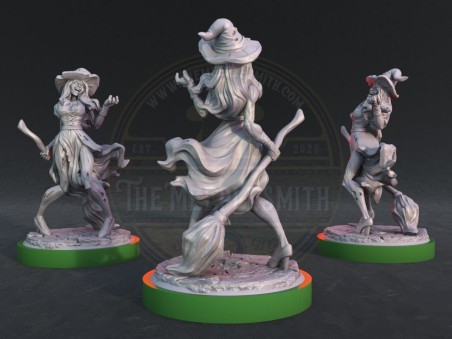 Evil witch miniature