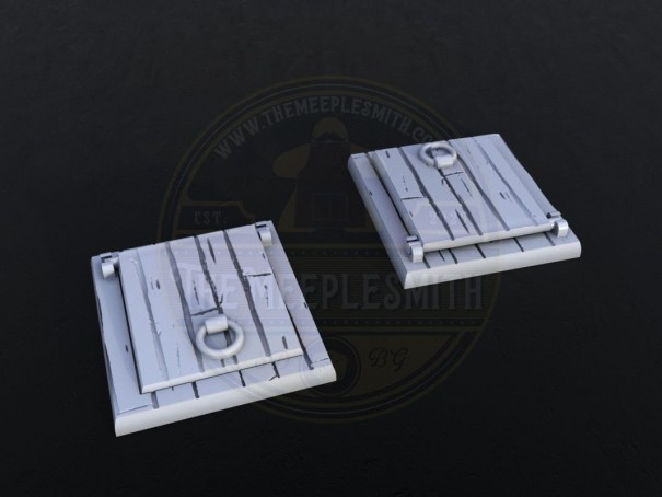 Puertas Plegables para Terreno de Juegos de Mesa