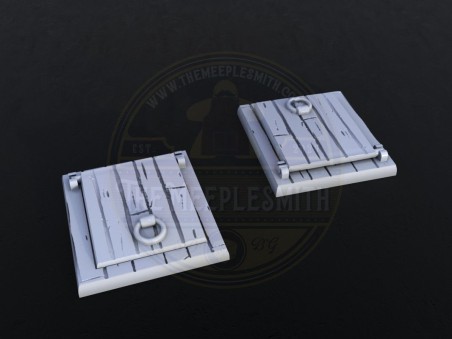 Hinged Doors for Board Game Terrain